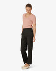 ESSENTIAL ORGANIC 2X2 RIB STR T-SHIRT