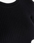 ESSENTIAL VISCOSE KNIT PULLOVER