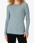 VISCOSE KNIT PULLOVER
