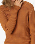 VISCOSE KNIT PULLOVER
