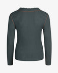 VISCOSE KNIT PULLOVER