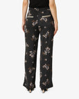 VISCOSE SATEEN TROUSERS