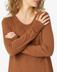 ESSENTIAL COTTON CASHMERE DRESS