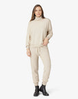 COTTON CASHMERE KNIT PULLOVER