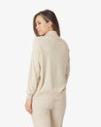 COTTON CASHMERE KNIT PULLOVER