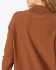 COTTON CASHMERE KNIT PULLOVER