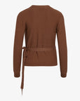 COTTON CASHMERE KNIT CARDIGAN