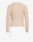 COTTON CASHMERE KNIT CARDIGAN