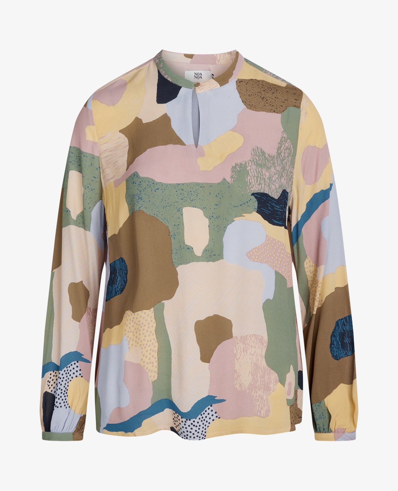 BINANN PRINTED BLOUSE - BlusenNoa Noa