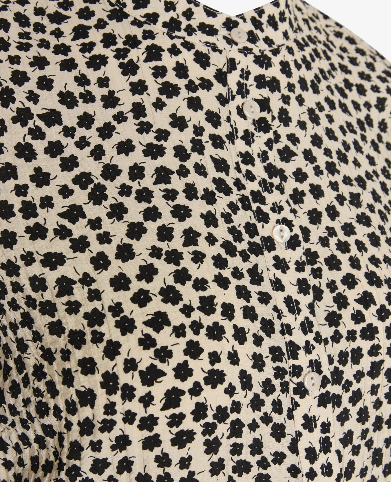 BLACK FLOWER DRESS - KleiderNoa Noa