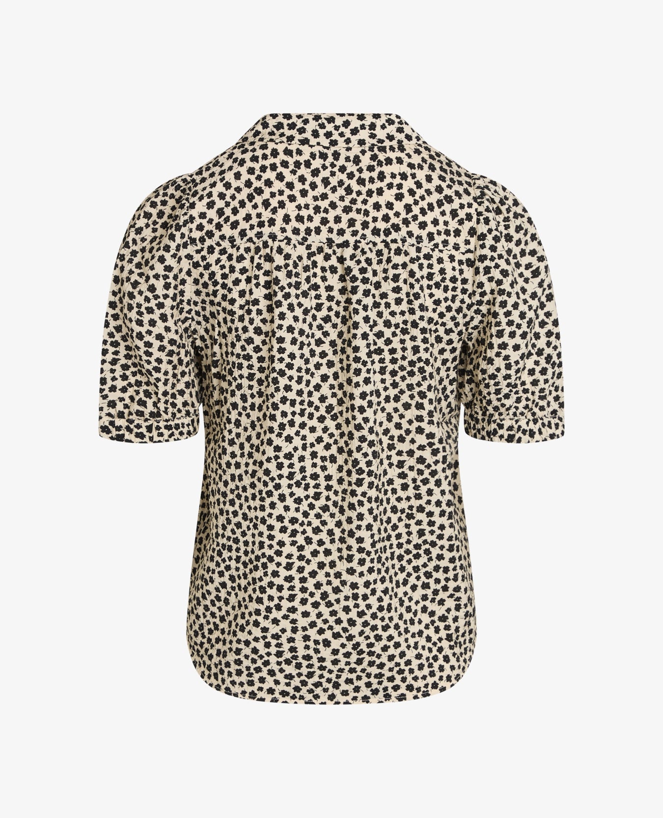 BLACK FLOWER SHIRT - HemdenNoa Noa