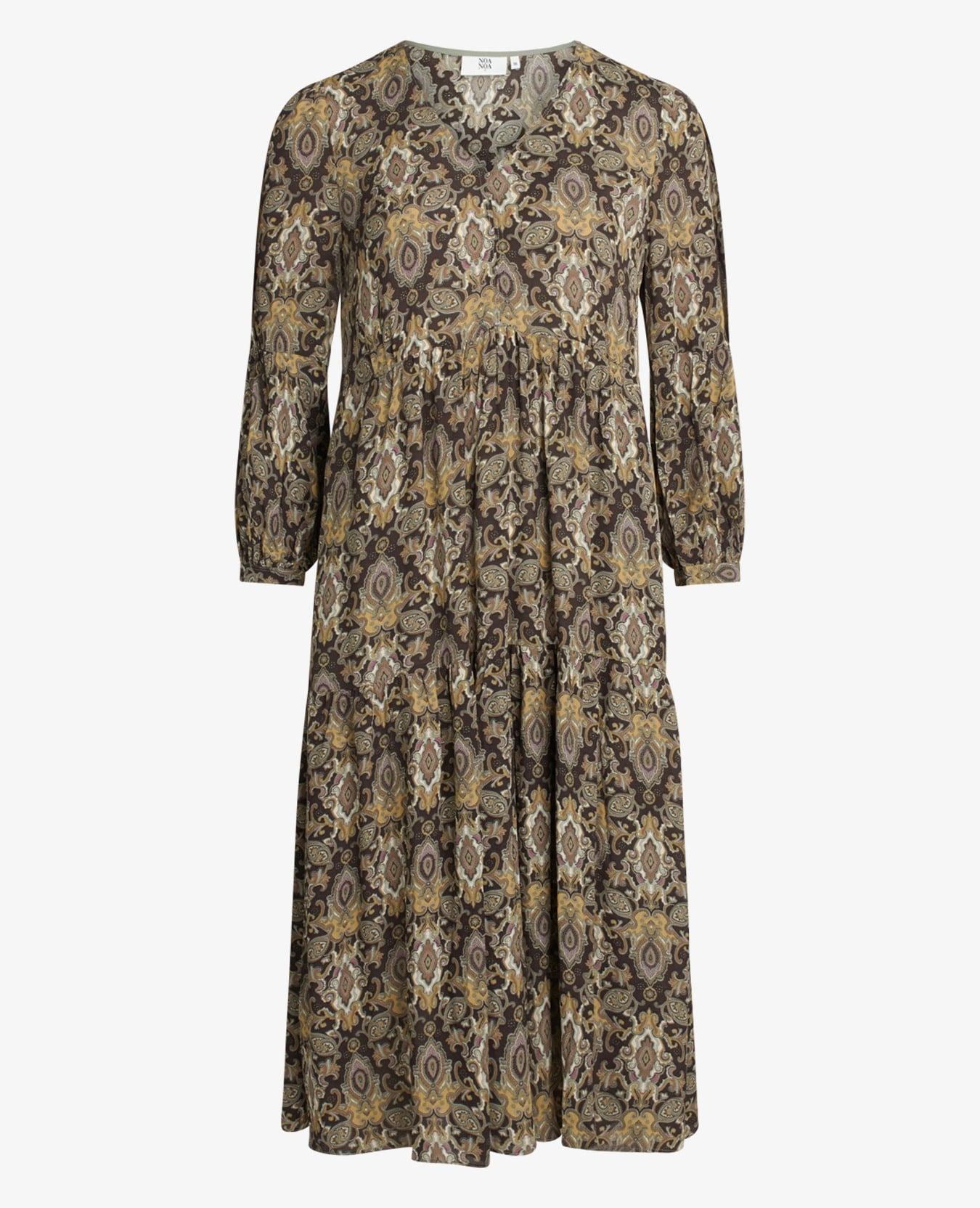 BINANN GEMUSTERTER KLEID - KleiderNOA NOA