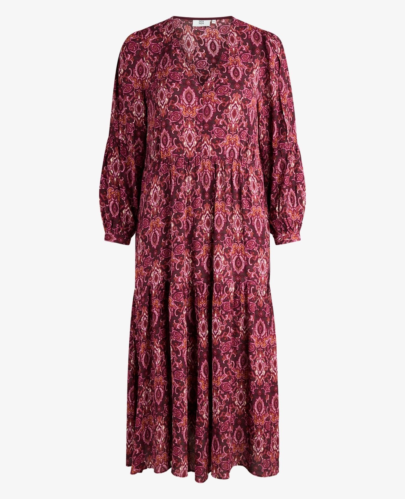 BINANN GEMUSTERTER KLEID - KleiderNOA NOA