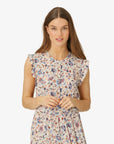 FLORAL MOSS DRESS