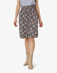 FLORAL MOSS SKIRT