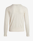 ESSENTIAL COTTON MELANGE CARDIGAN