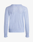 ESSENTIAL COTTON MELANGE CARDIGAN