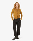 LOUISANN STRICKJACKE MIT LOCHMUSTER