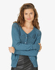 LOUISANN POINTELLE CARDIGAN