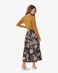 LOUISANN KNITTED POINTELLE PULLOVER