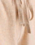 COTTON CASHMERE KNIT TROUSERS