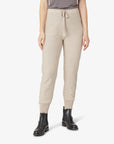 COTTON CASHMERE KNIT TROUSERS