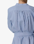 SHEER LINEN DRESS