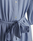 SHEER LINEN DRESS