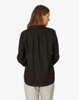SHEER LINEN SHIRT