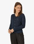 ORGANIC COTTON KNIT CARDIGAN