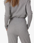 WAFFLE JERSEY TROUSERS