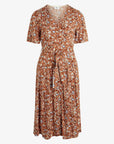 NOSTALGIC VISCOSE DRESS