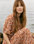 NOSTALGIC VISCOSE DRESS