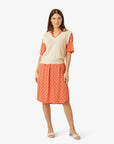 DOTTED FINE MOSS DRESS