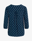 DOTTED FINE MOSS BLOUSE