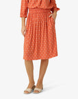 DOTTED FINE MOSS SKIRT