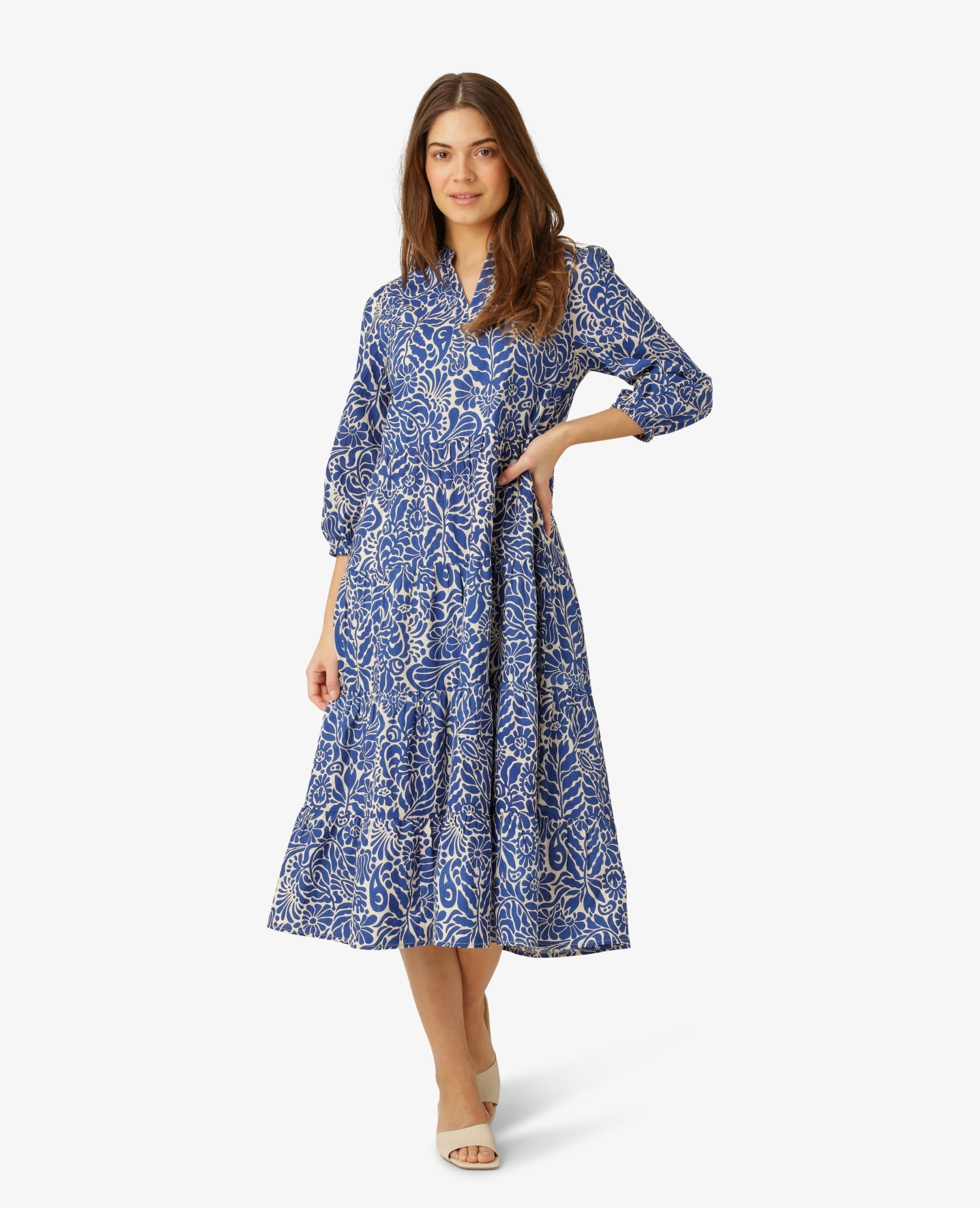 BALLAD COTTON DRESS - KleiderNoa Noa