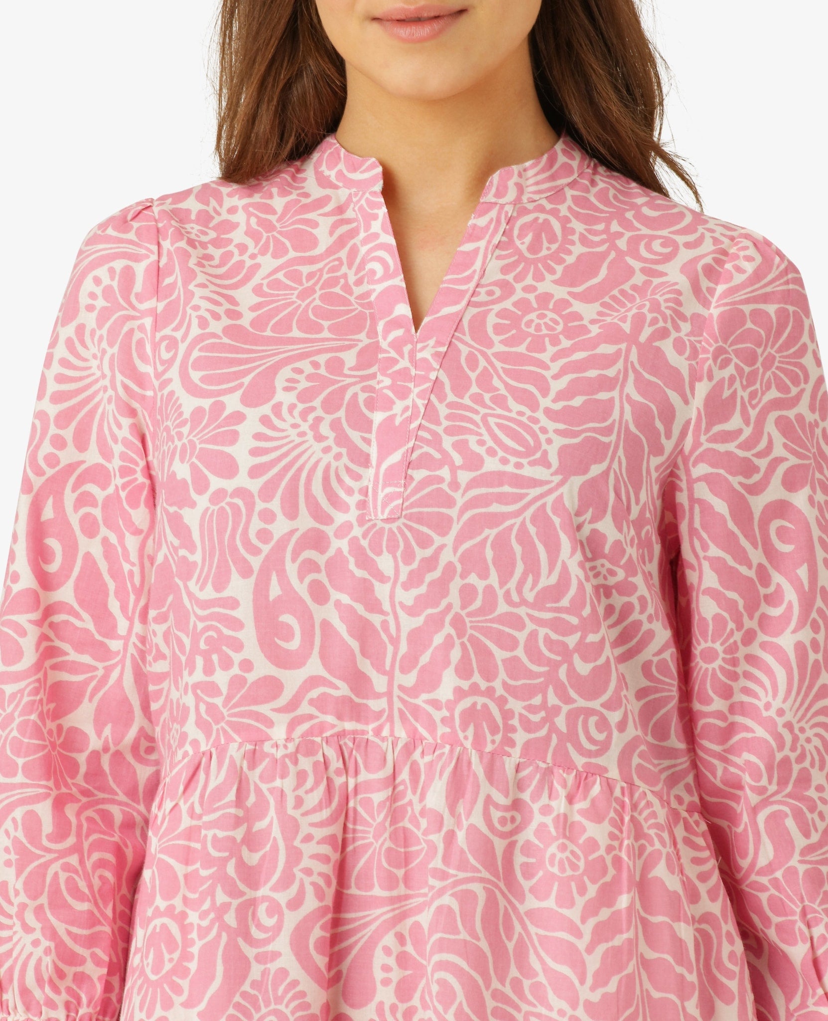 BALLAD COTTON DRESS - KleiderNoa Noa