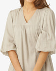 ORGANIC COTTON GAUZE DRESS