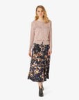 LOUISANN STRICKJACKE MIT LOCHMUSTER