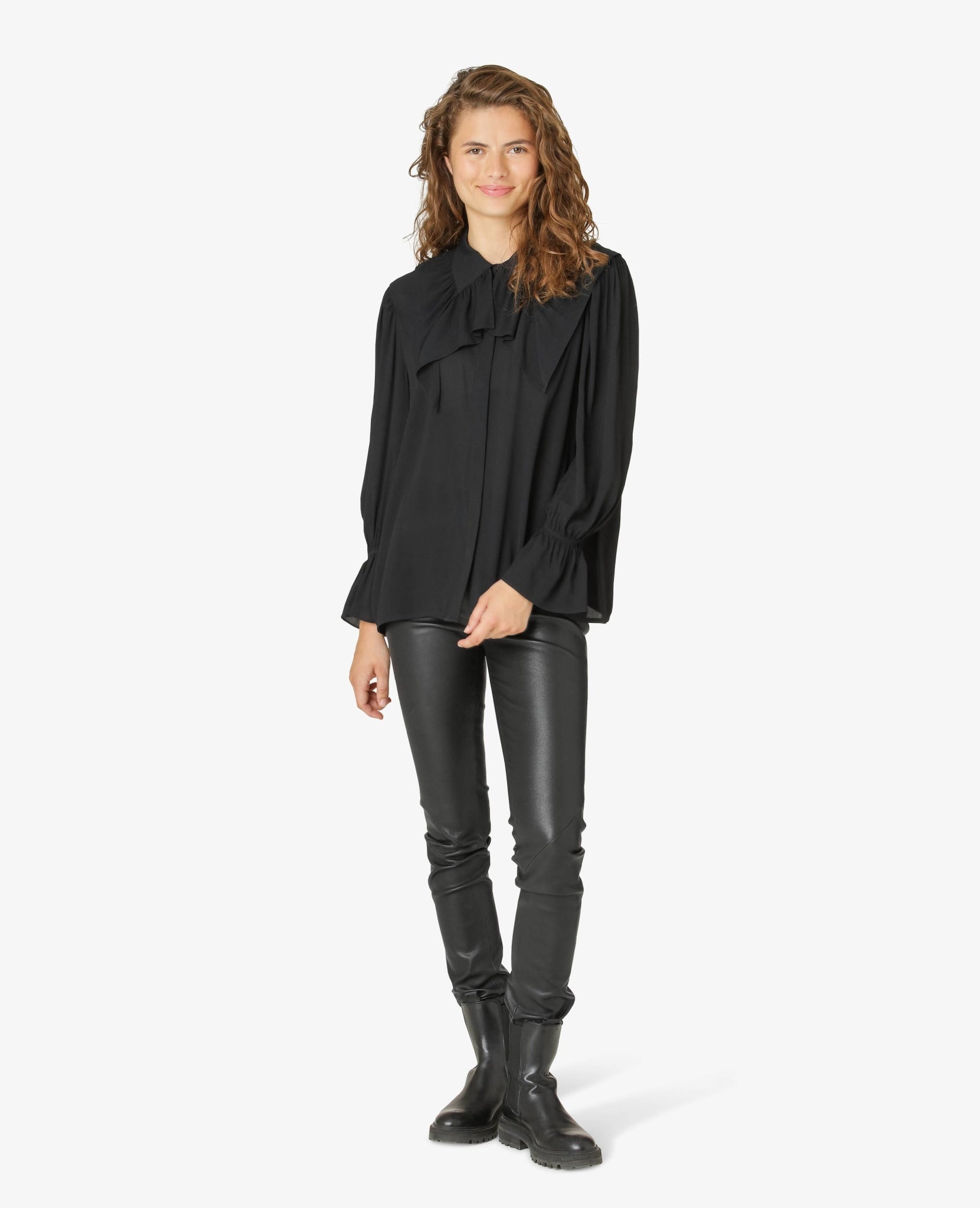 BELLENN HEMD MIT VOLANT - HemdenNOA NOA