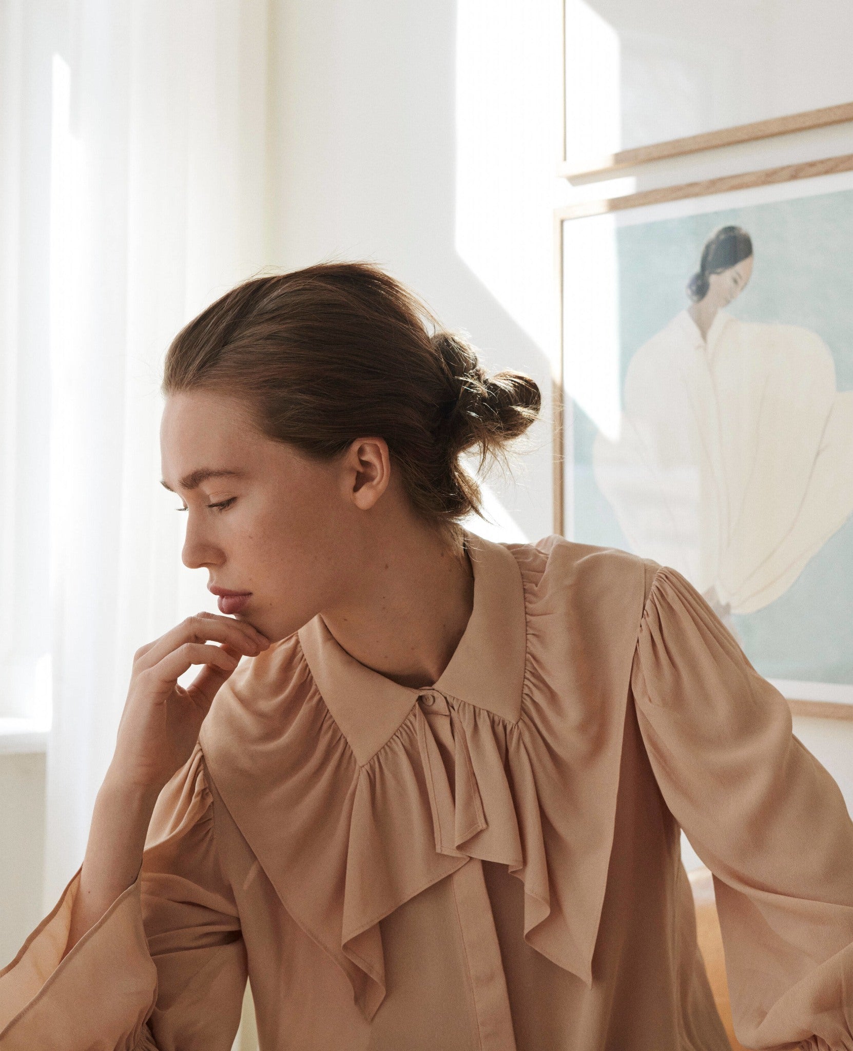 BELLENN RUFFLED SHIRT - HemdenNoa Noa