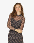 MADDIENN MESH BLOUSE