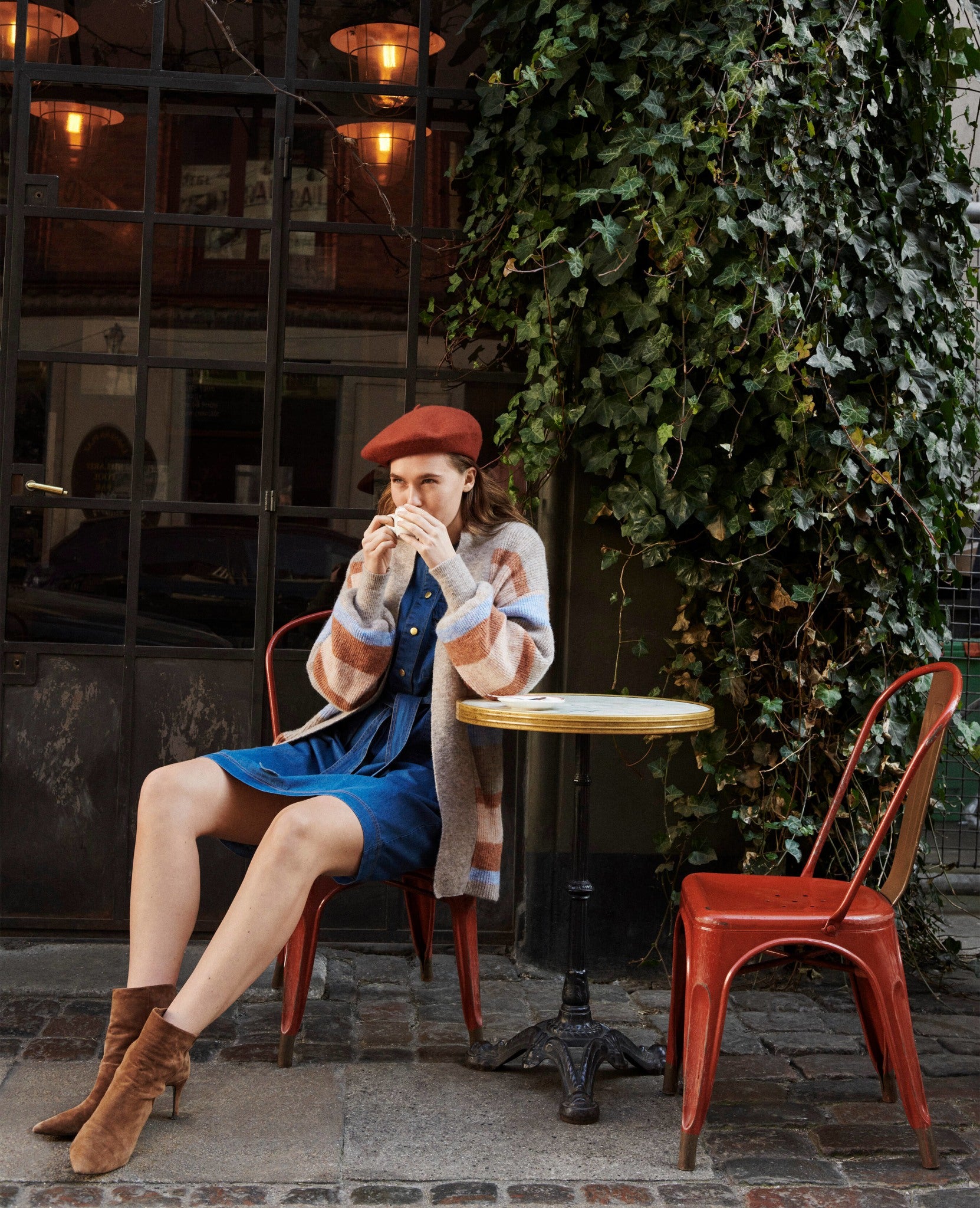 LEIANN DENIM DRESS