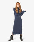 HOLLYNN GESTRICKTER KLEID AUS WOLLMIX