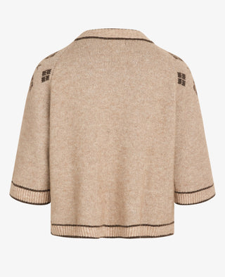 AGNESNN WOOL MIX PULLOVER