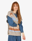 VIVIANNN STRIPED SLIPOVER