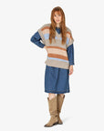 VIVIANNN STRIPED SLIPOVER