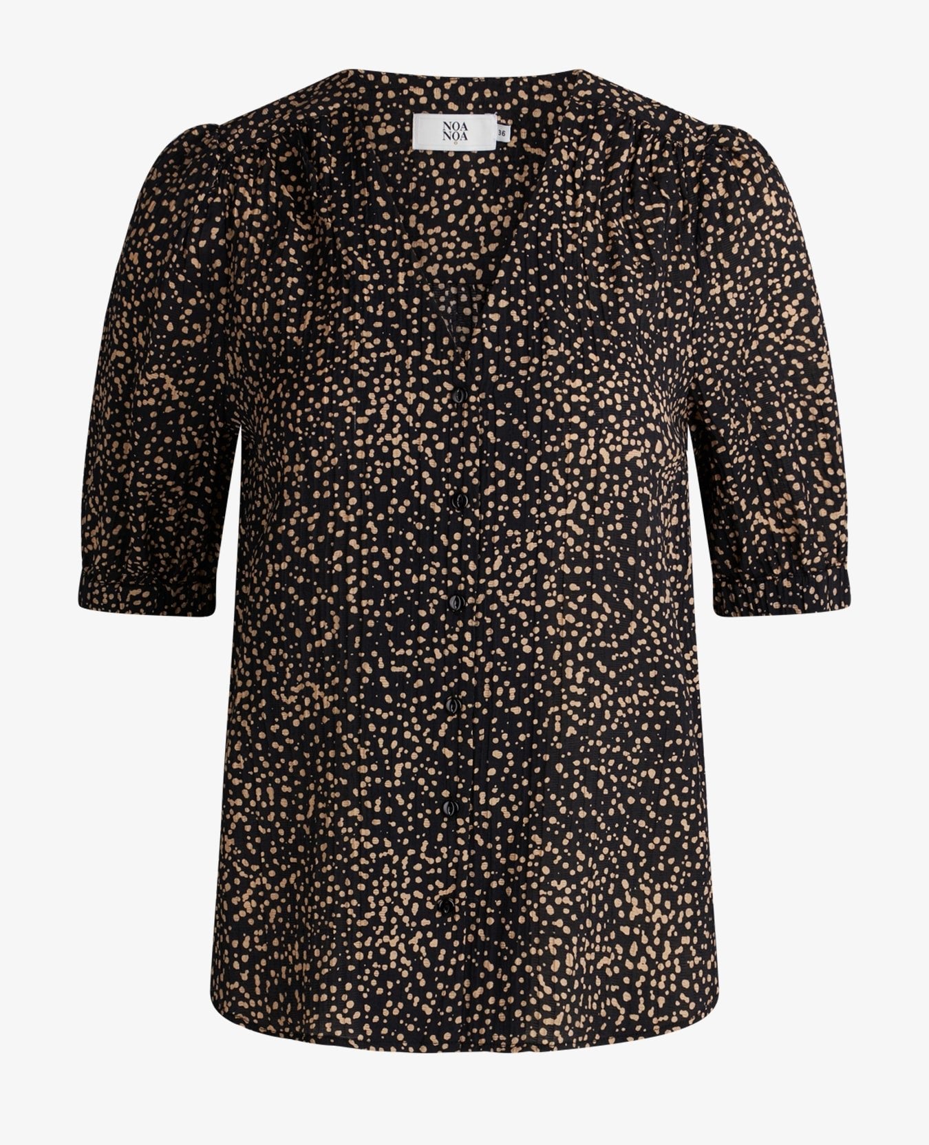 CAMILLENN SHORT SLEEVED SHIRT - HemdenNoa Noa