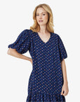 NIKITANN GEPUNKTETES KLEID